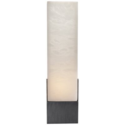 Covet Tall Box Bath Sconce in Antique-Burnished Brass