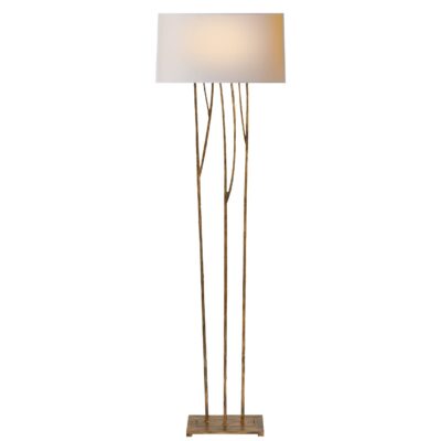 Lampe sur pied Aspen avec abat-jour en papier