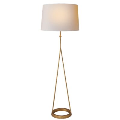 Lampe sur pied Dauphine avec abat-jour en papier