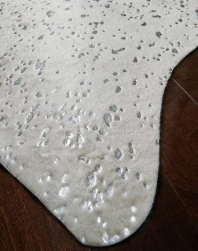 Tapis Pierre et argent