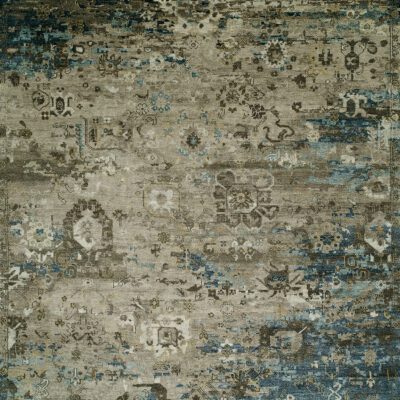 Vintage Grey and Blue rug