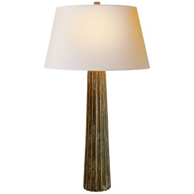 Fluted Spire Large Table Lamp