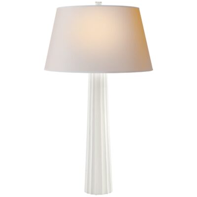 Fluted Spire Large Table Lamp