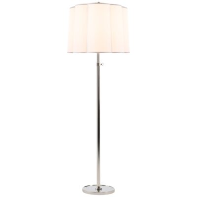 Simple Adjustable Scallop floor Lamp