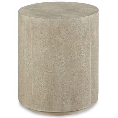 Faux Shagreen Drink Stand